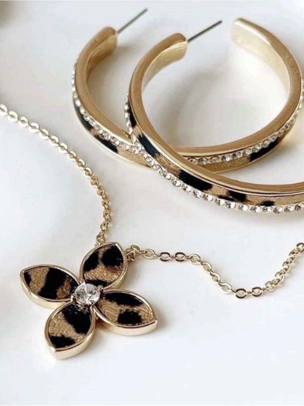 Park Lane “Roar” Earrings and Necklace, Limited Edition
